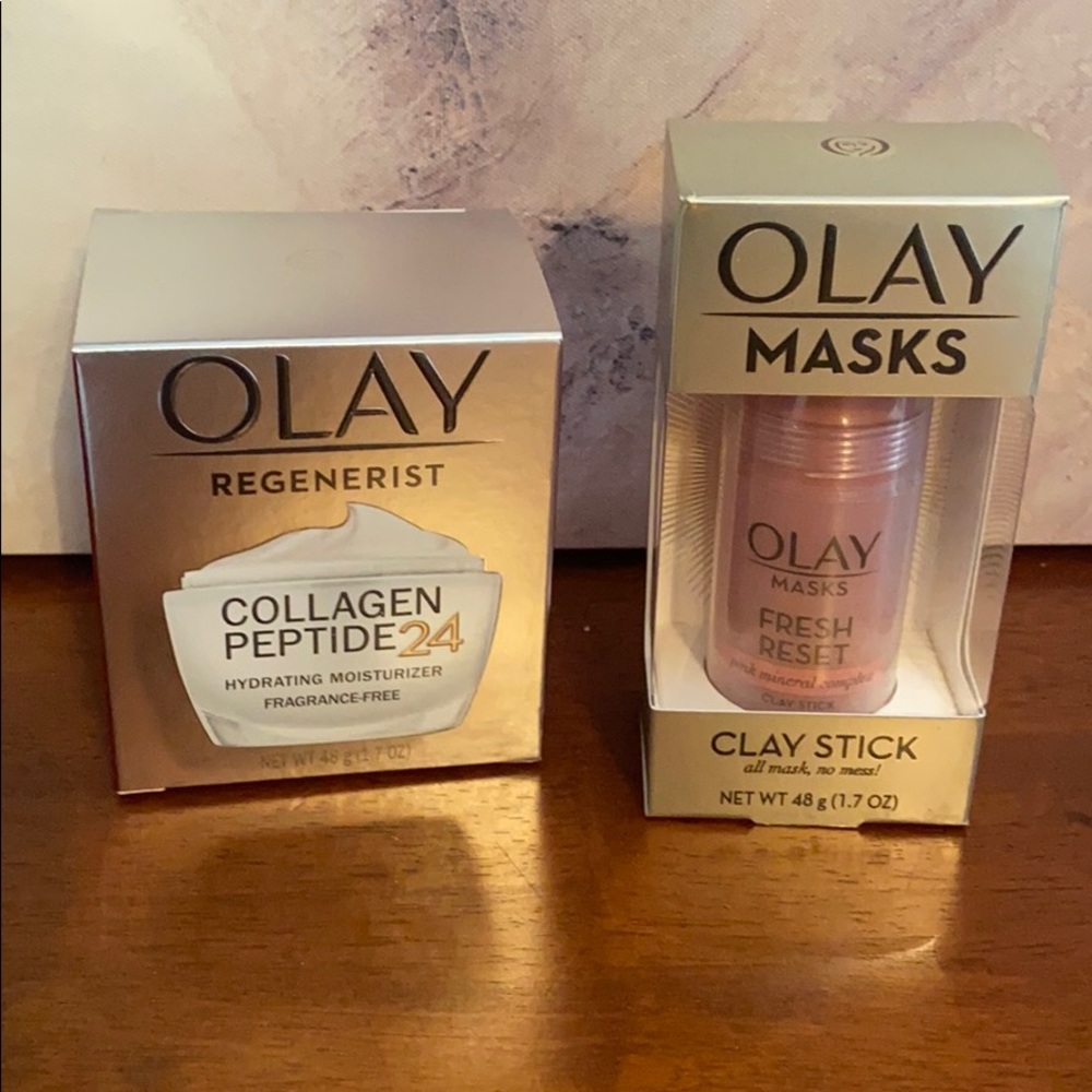 Olay peptide 24, clay stick fresh reset